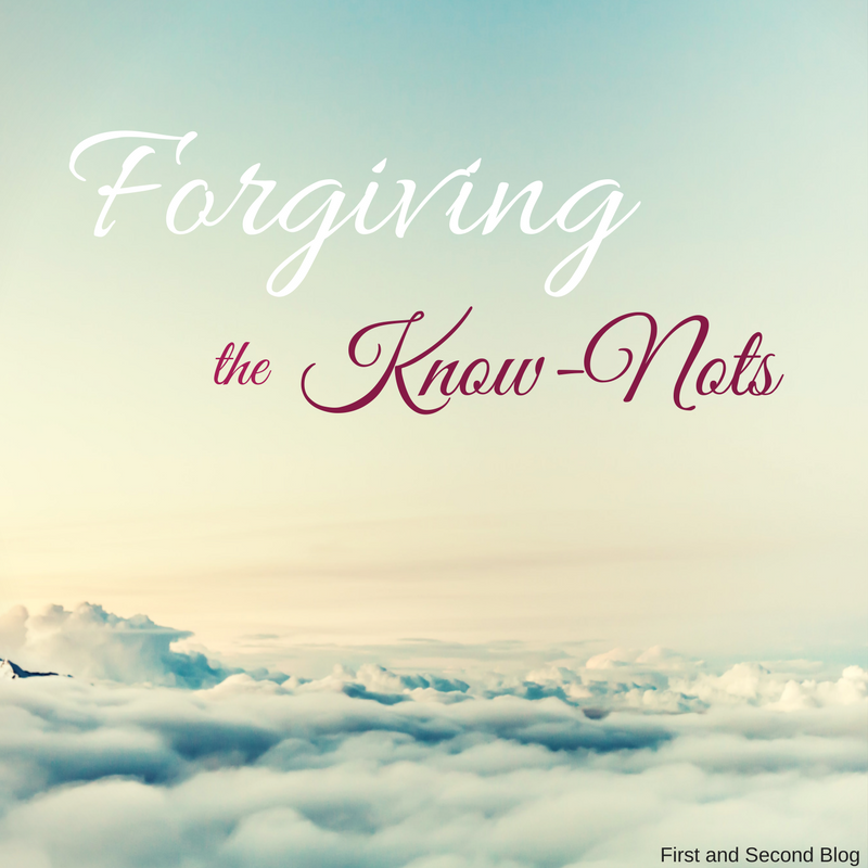Why We Should Forgive the Know-Nots