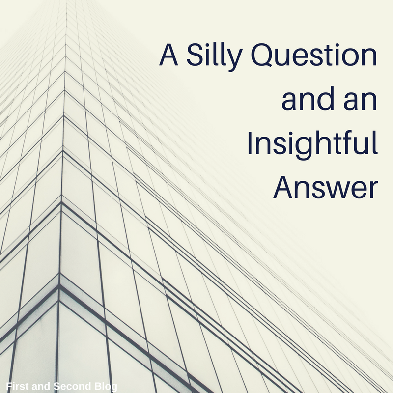 A Silly Question and an Insightful Answer